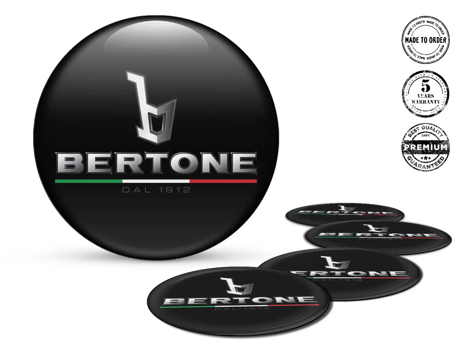Bertone Calcomanías en Ruedas Grilla Racing Tuning